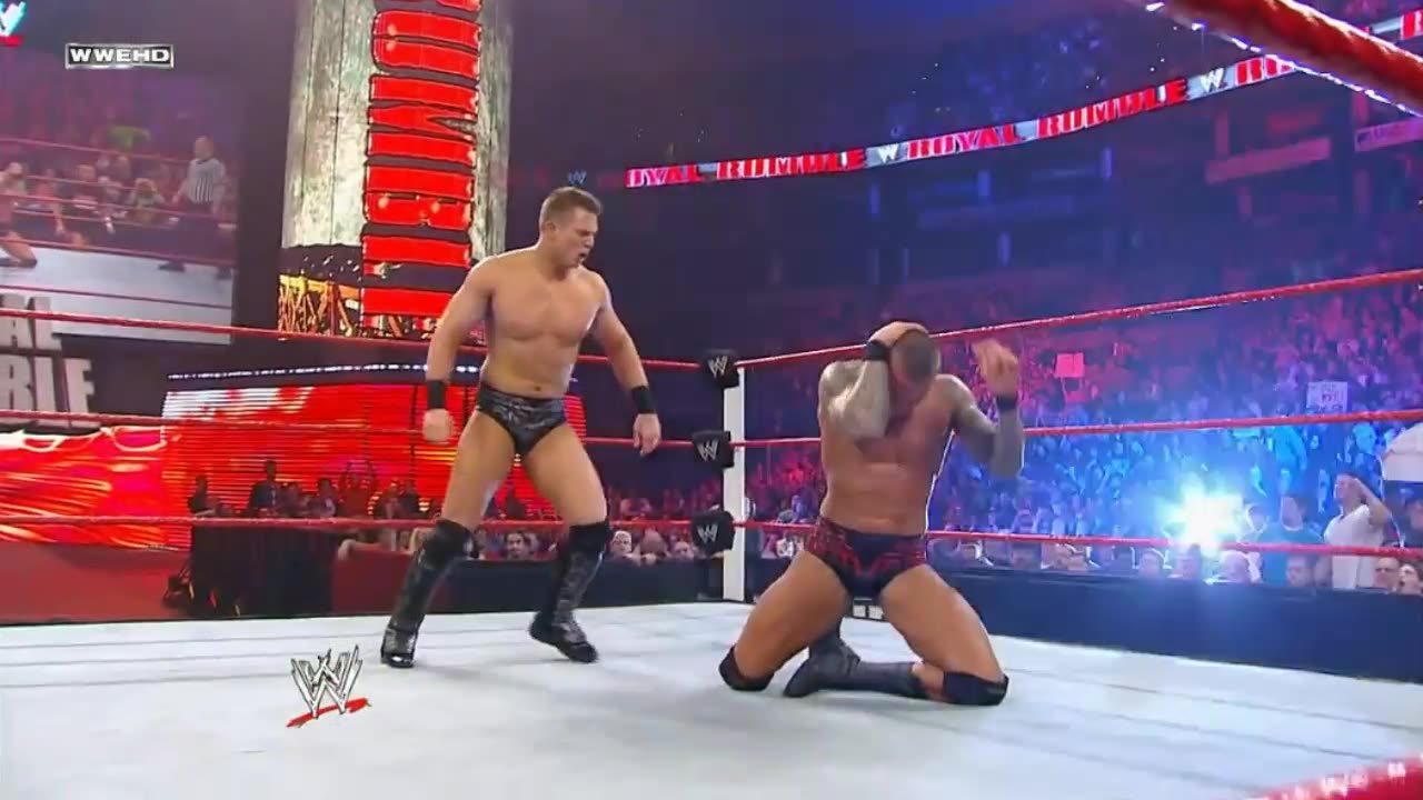 The miz vs Orton