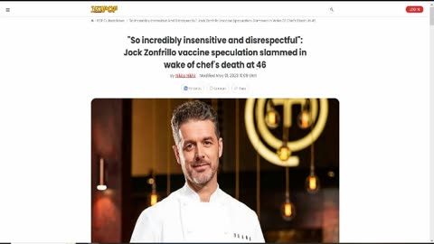 MasterChef Australia judge Jock Zonfrillo Sudden Death