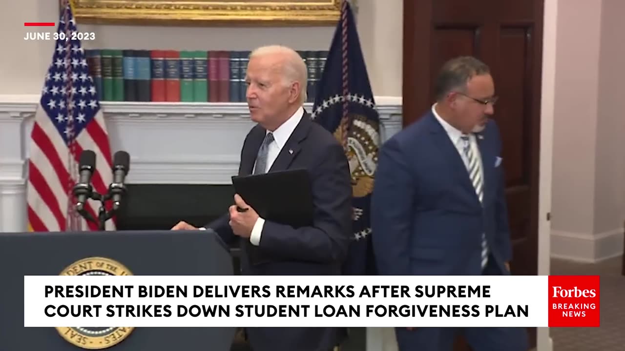 BREAKING NEWS- Biden Announces New Student Debt Relief Plan After Supreme Court Blocks Forgiveness