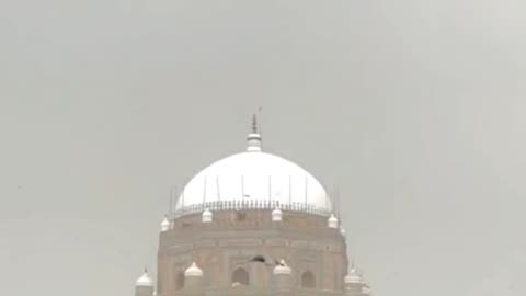 Multan beautiful view in rain