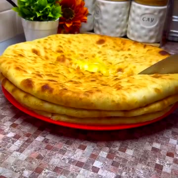 Осетинский пирог с картошкой и сыром