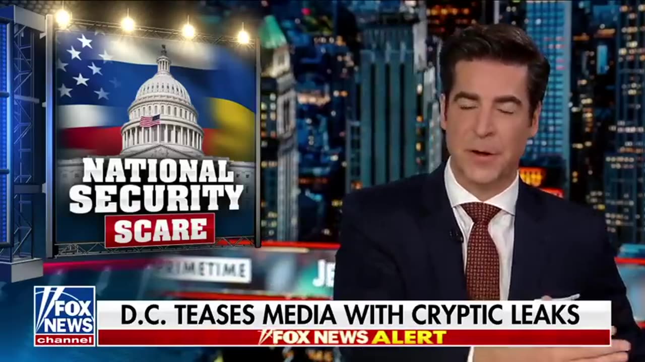 Jesse Watters- There is a threat so terrifying they can’t tell us what it is.