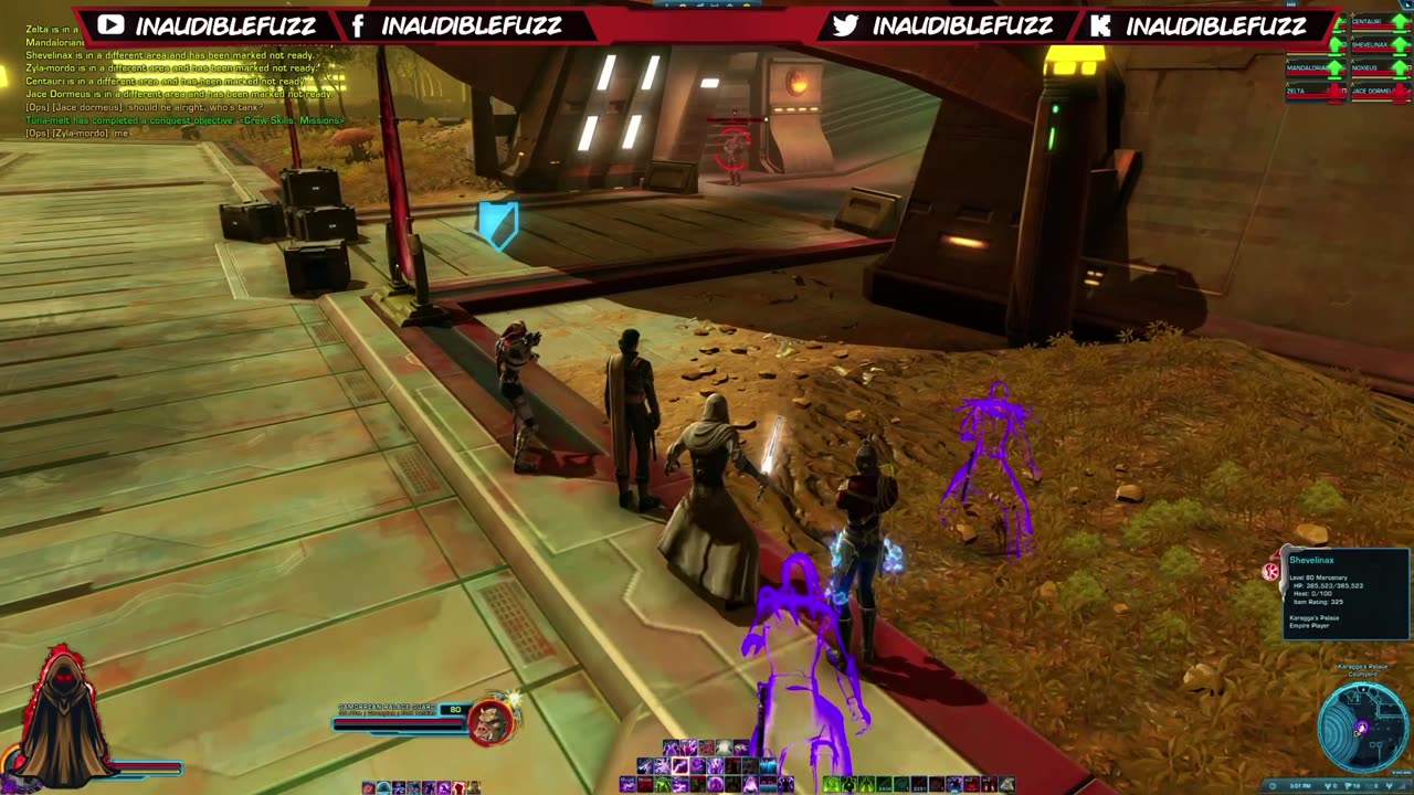 Star Wars: The Old Republic LIVE Stream - Level 80 Lightning Sorcerer