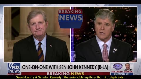 BIDEN'S CONFUSING TREASON: HANNITY & KENNEDY DISCUSS