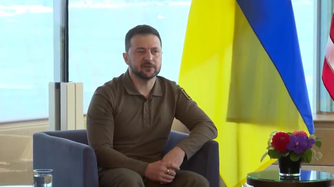 When asked if the city was in Ukraine’s hands, Zelenskyy said: “I think no, but you have to