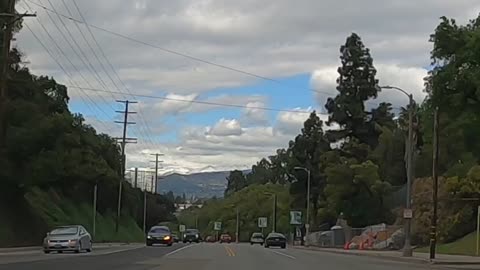 Do you see the snow on mountain top Los Angeles? 2/26/23