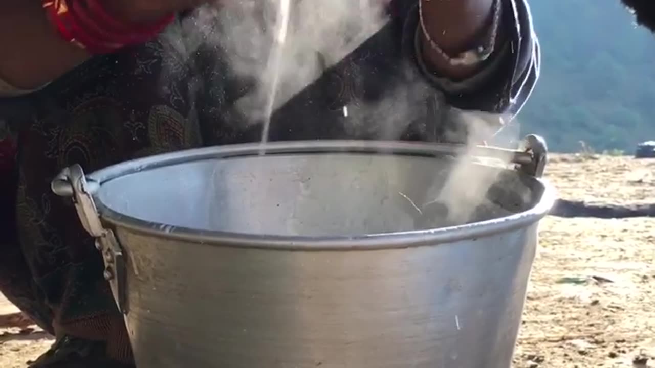 Chaurigai milking @Nepal