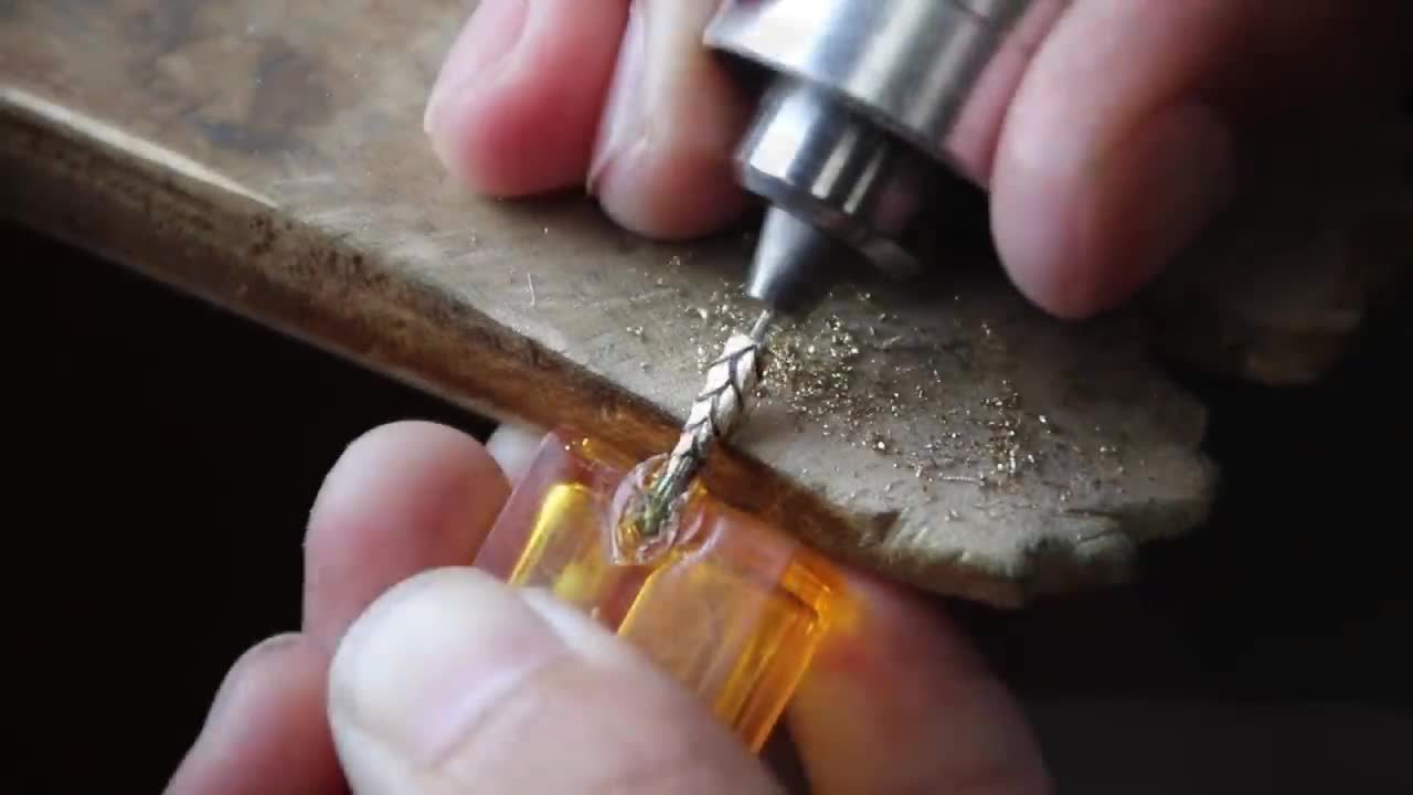 I turn gold nugget into a mini sword - small sword making9