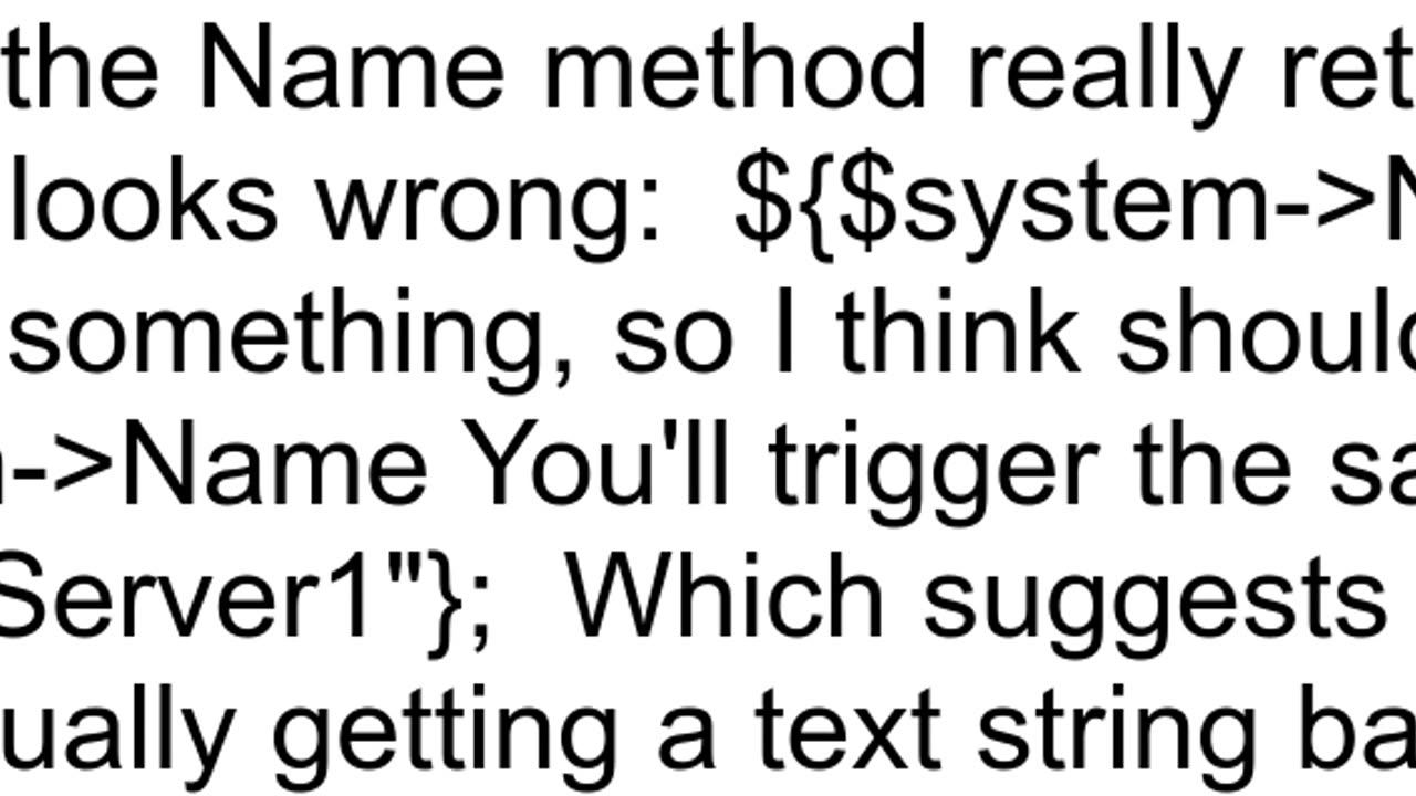 Can39t use string quotServer1quot as a SCALAR ref while quotstrict refsquot in use