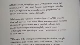 Edward Snowden About Haarp💥💥