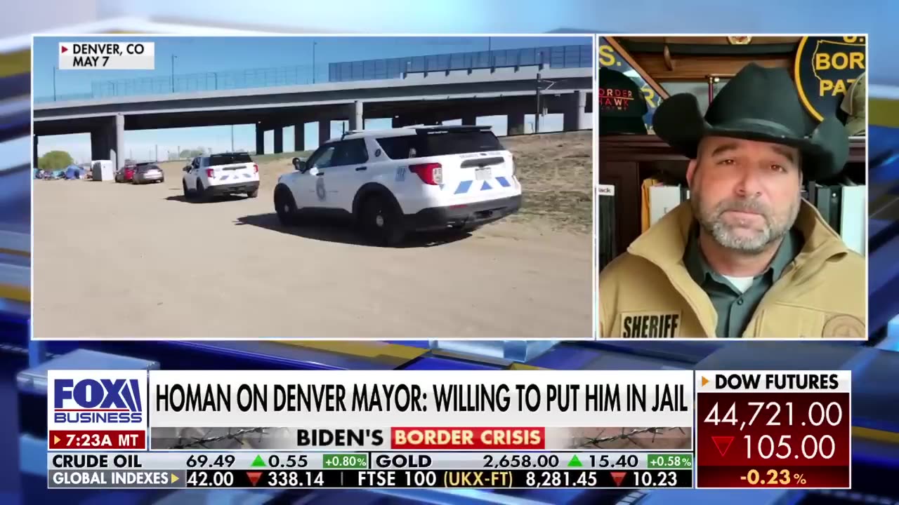 'IT'S A FELONY': Trump border czar is willing to put Denver mayor in jail