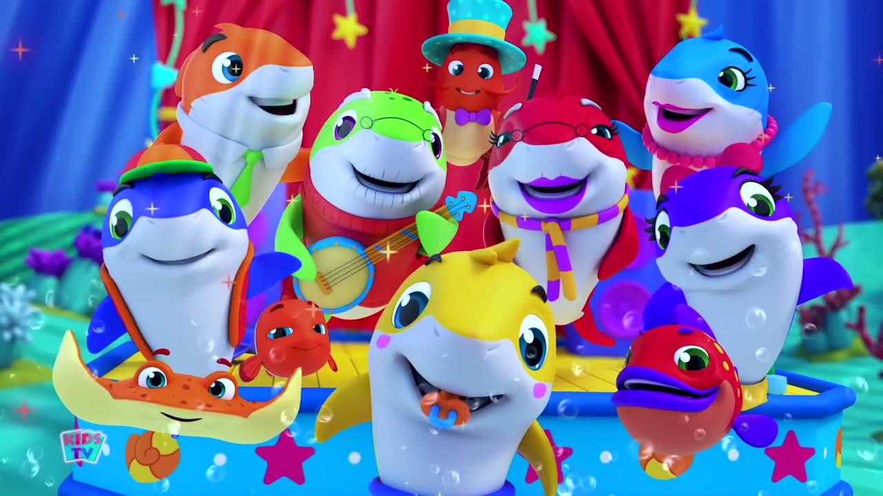 Laughing Baby Shark Nursery Rhymes