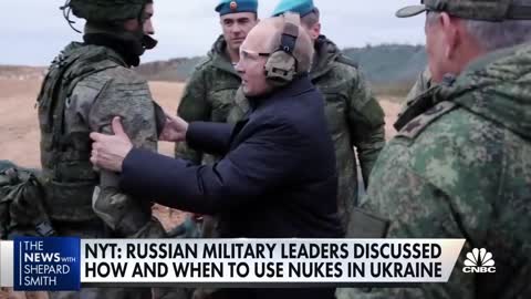 Russian military leaders reportedly considered using tactical nukes in Ukraine