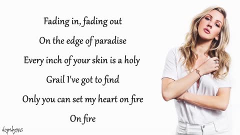 Ellie Goulding - (love me like you) with lyrics