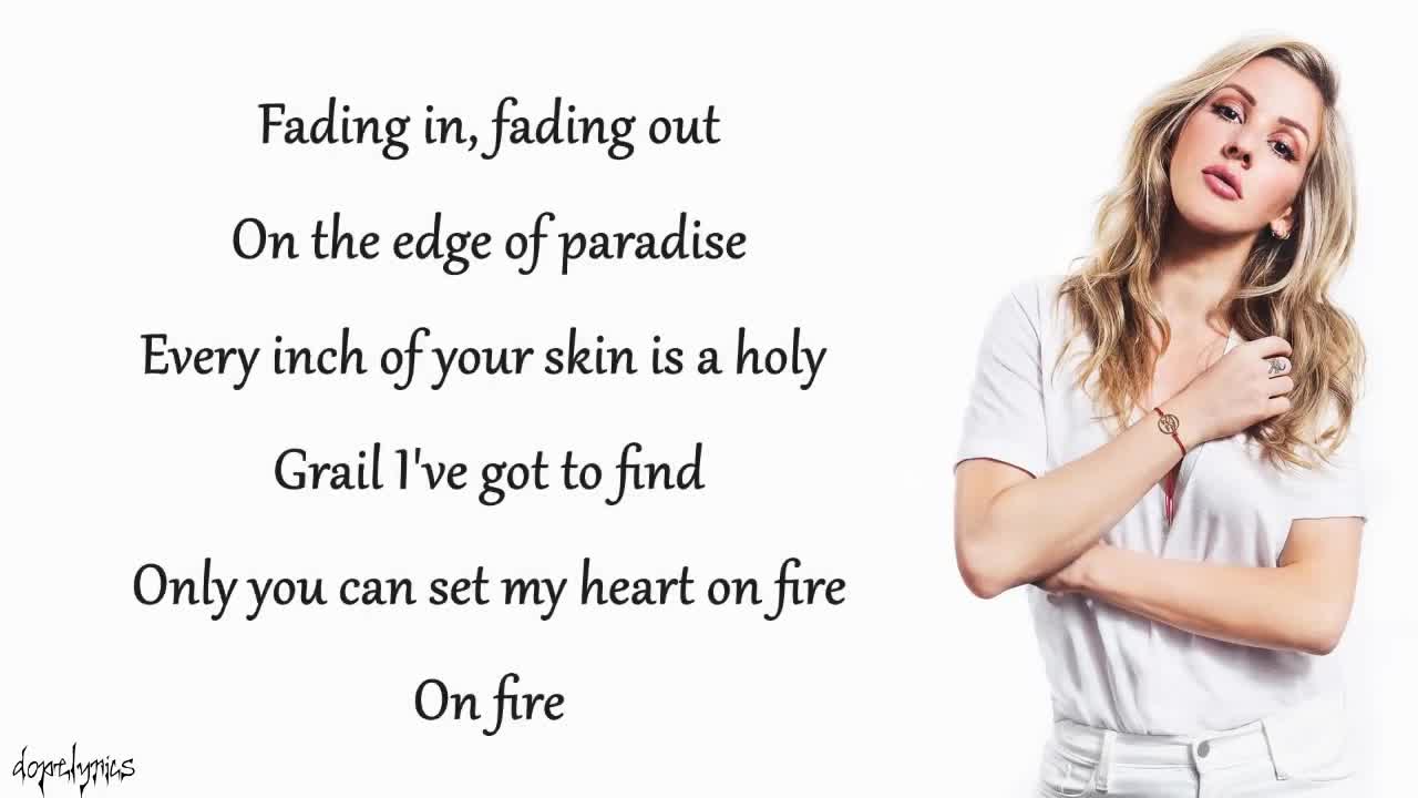 Ellie Goulding - (love me like you) with lyrics