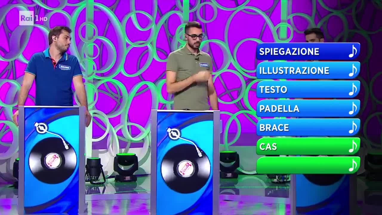 RAIUNO - Reazione A Catena-La Catena Musicale (07/08/2021)