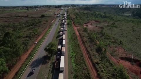 Brazil: Bolsonaro supporters block roads in protest against election defeat