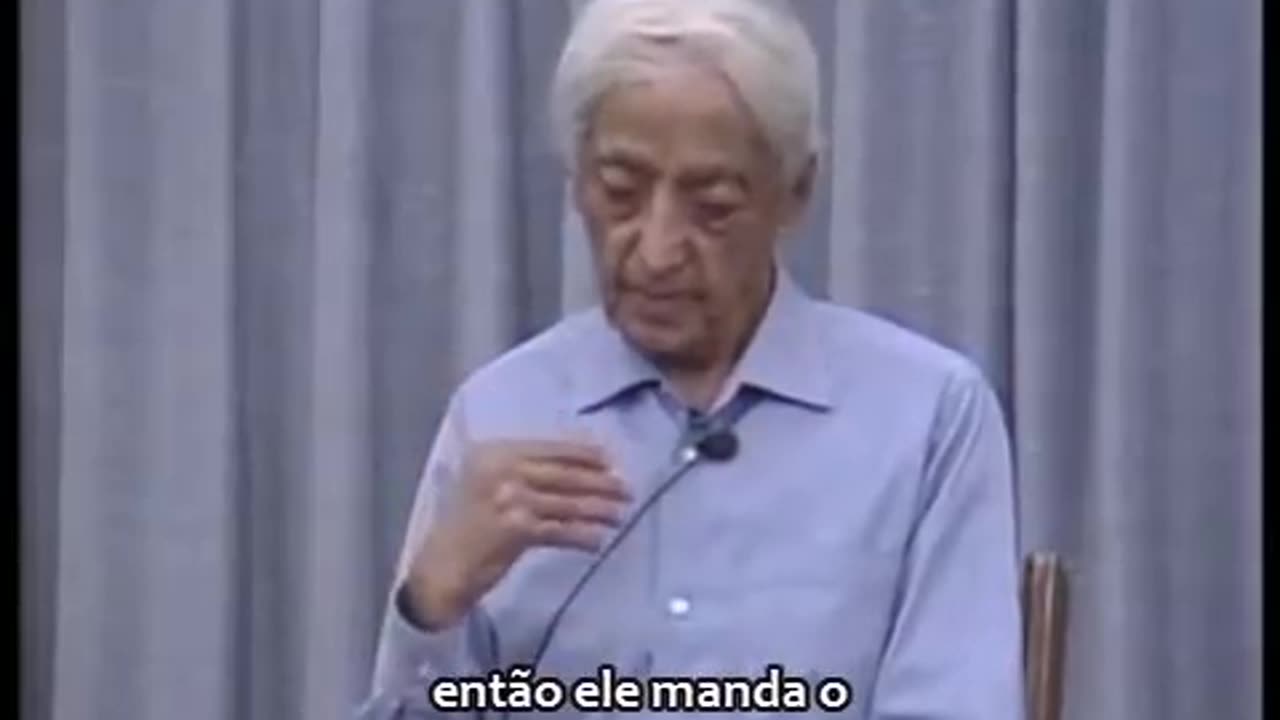 O silêncio é o fundo do eterno - 1985 - Jiddu Krishnamurti