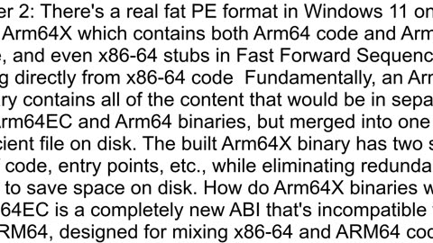 Fat Binary on Windows