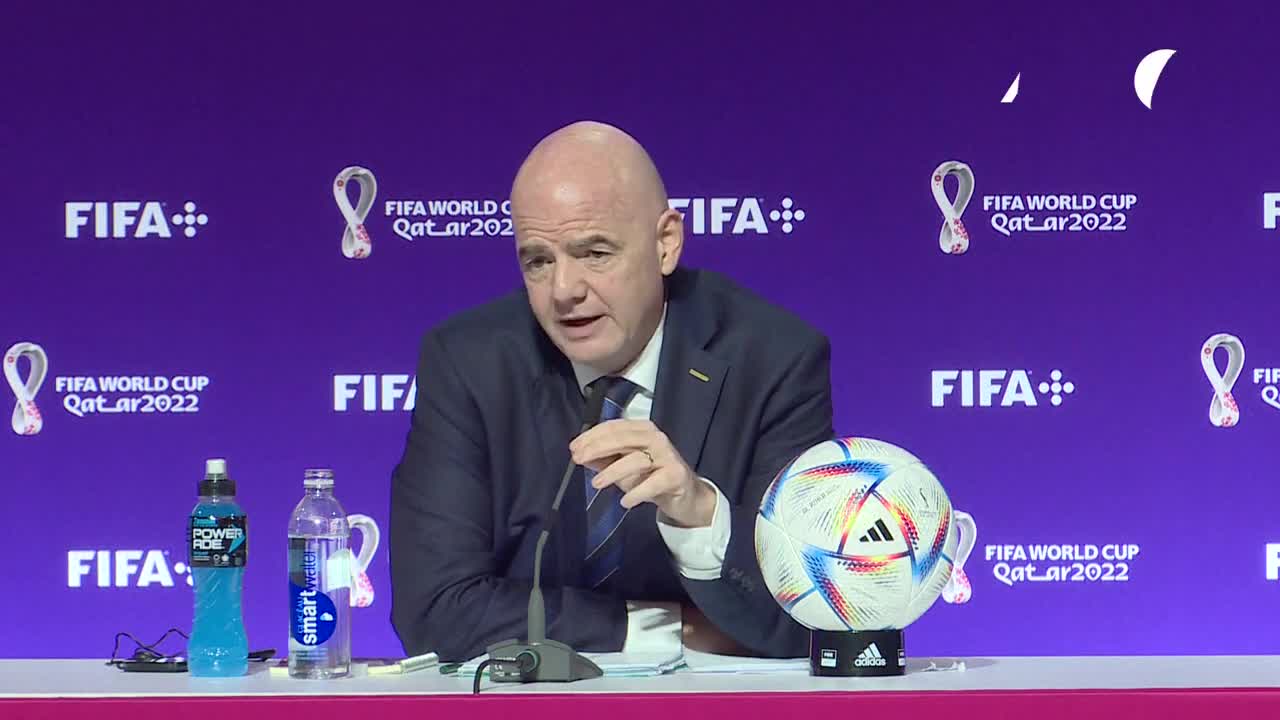 Football fans can 'survive' without beer at Qatar matches: Infantino.