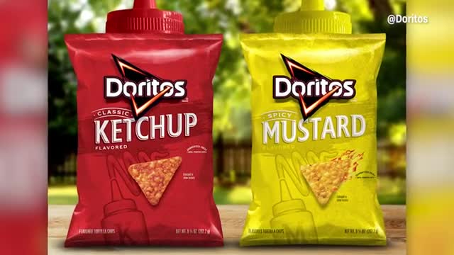 Doritos launches new ketchup, mustard flavors in U.S