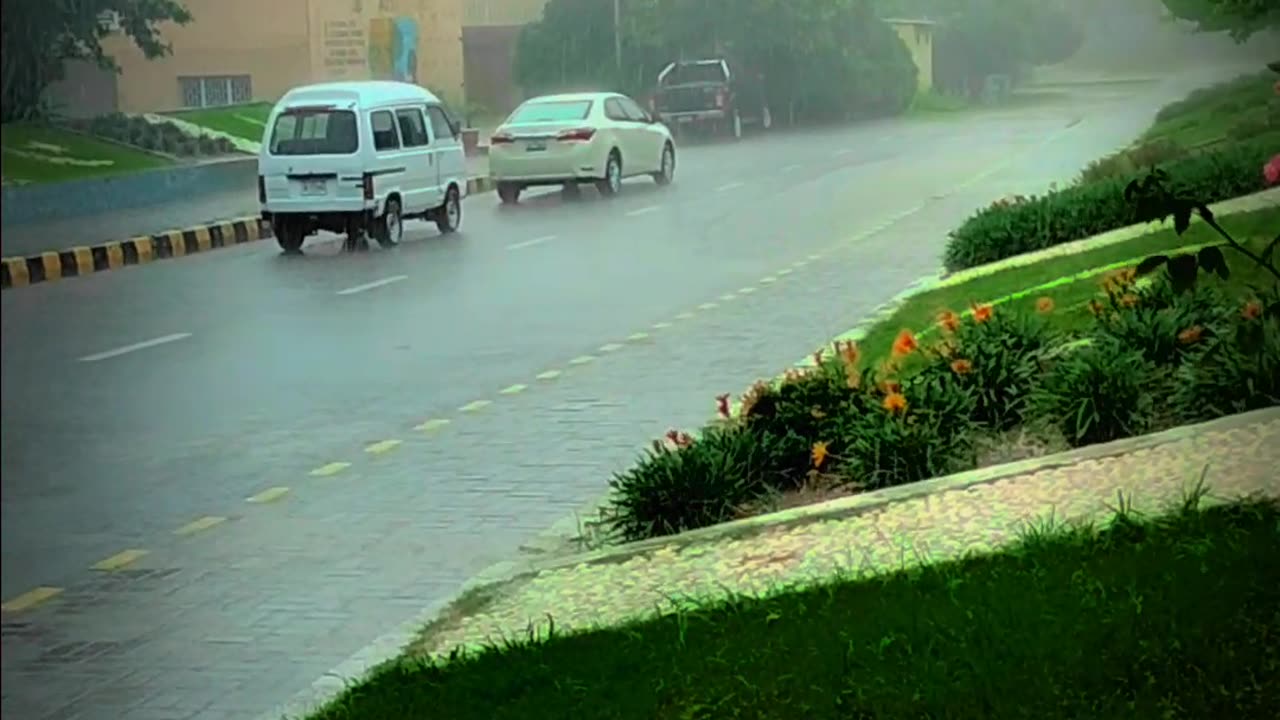 Nature love Raining in Abbottabad