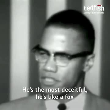 Politics - Malcolm X White Liberal Worst Enemy To America And The Black Man