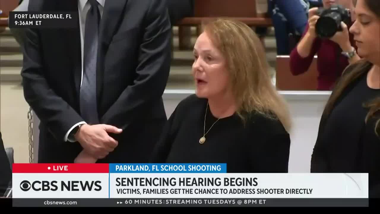 Grandmother of 14 y/o Parkland victim Alyssa Alhadeff BLASTS shooter in court: