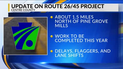 Update on Route 26/45 project as work winds down