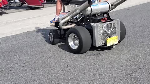 Man Shows Off Unusual Motor at Americade