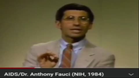 Dr. Fauci didn't want to get out of the AIDS business