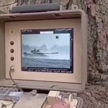 Ukraine War - Ukraine delivers a blow from a "Stugna" anti-tank guided missile