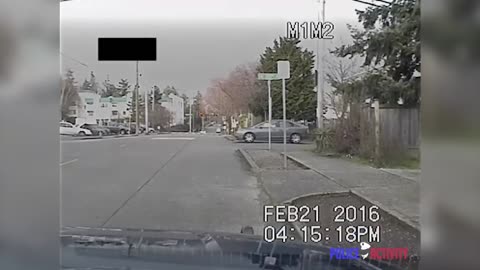 Dashcam Video Of Seattle Police Shooting Armed Man In Wedgwood