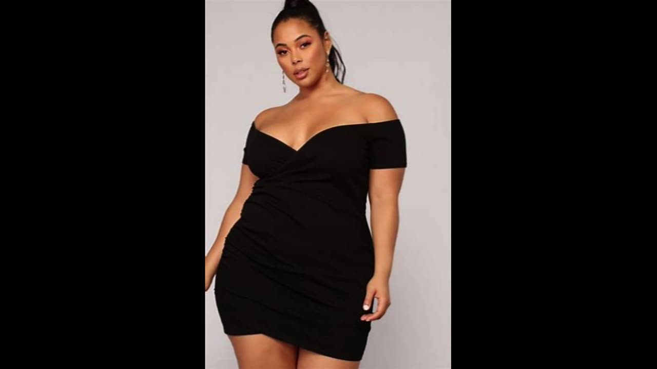 Black Woman Plus Size Fashion - Gorgeous Women