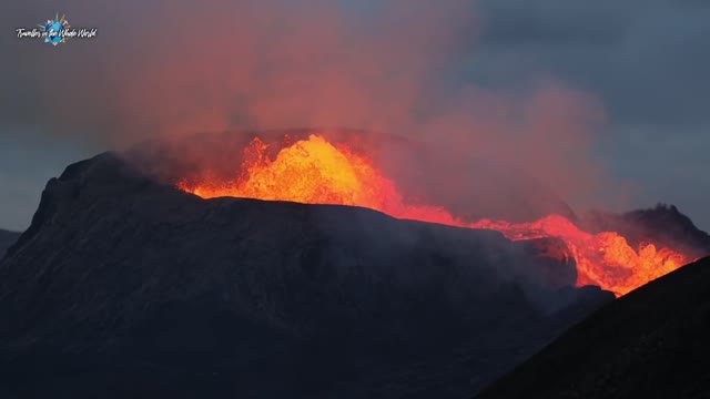 ICELAND VOLCANO MOST AWESOME VIEW ON EARTH May31 2021