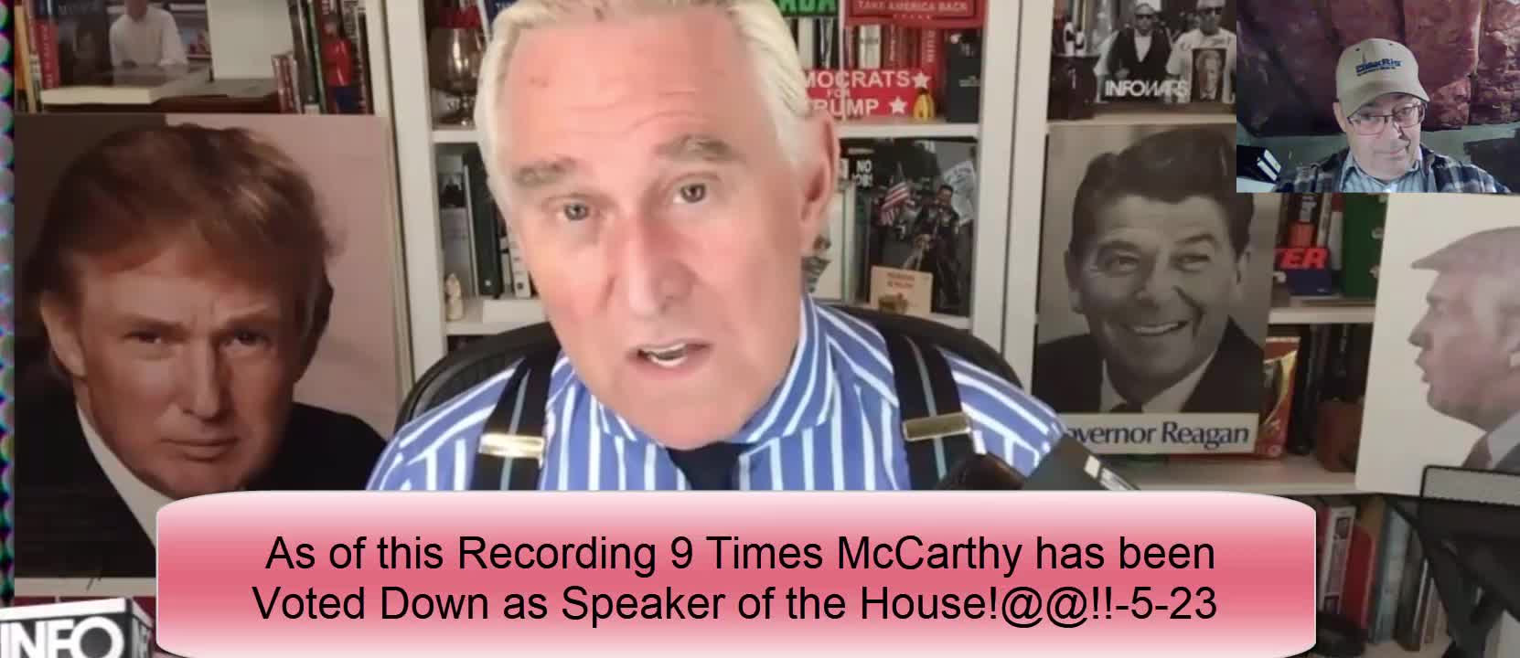 Roger Stone and Why McCarthy Should Never Be Speaker - Nothing will be done in Congress-1-5-23