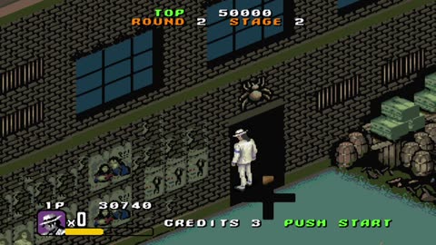 Michael Jackson's Moonwalker Round2 #retro #gaming #moonwalker #nedeulers