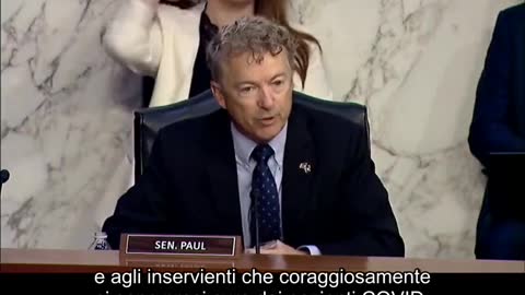 Il senatore Paul ne canta 4 ai diavoli