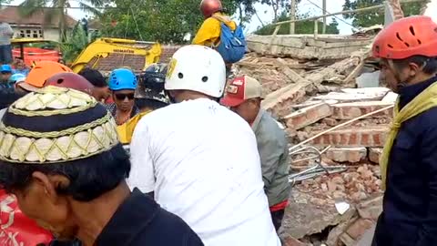 pray for Cianjur, West Java, Indonesia
