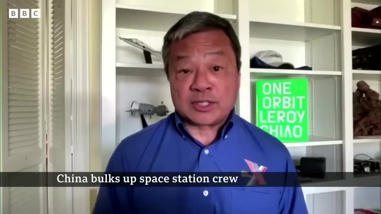 Rocket launches first Chinese civilian into space