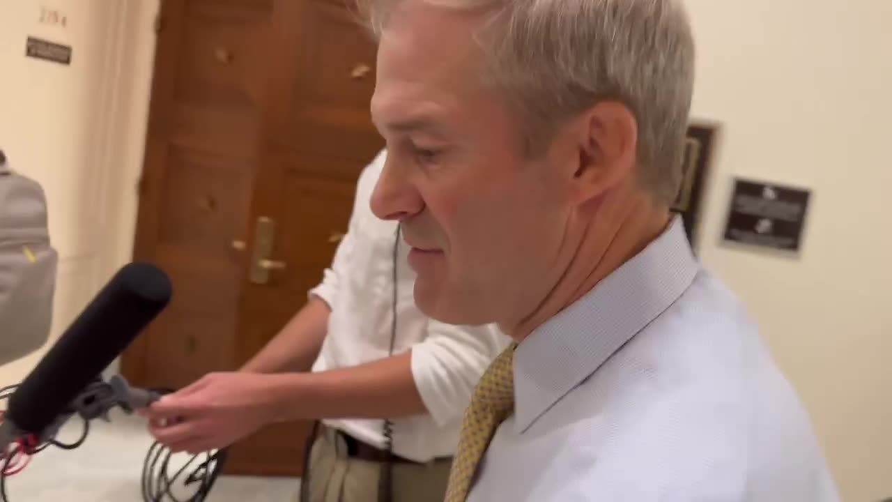 TGP’s Jordan Conradson Speaks to Rep. Jim Jordan During First Biden Impeachment Hearing