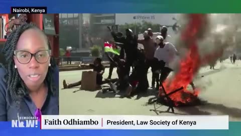 Auma Obama on Kenyan Police Attacks at Youth Tax Protests: 22+ Killed describe