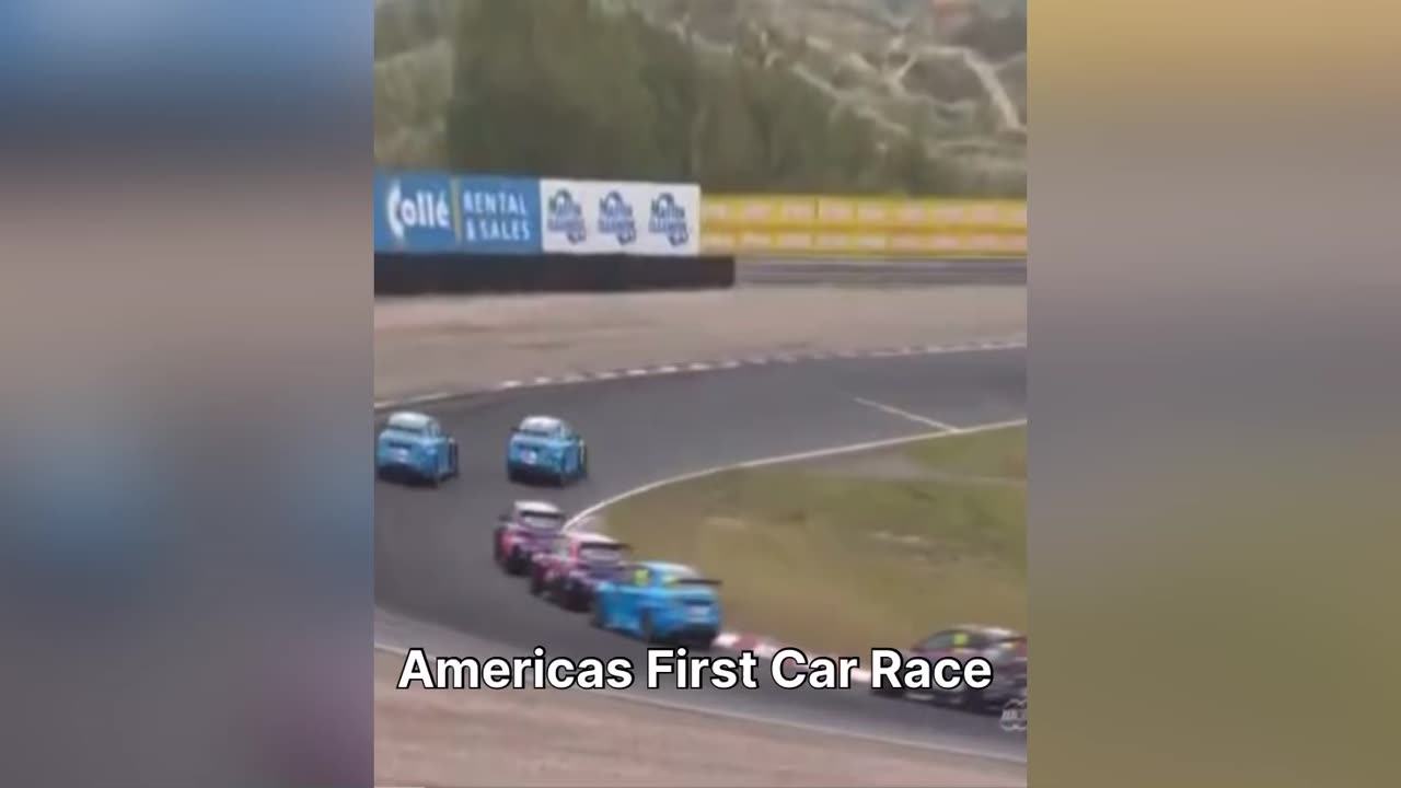 Americas First Car Race!