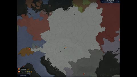 age of civilization 2 timelapse Hungary creates Austria Hungary