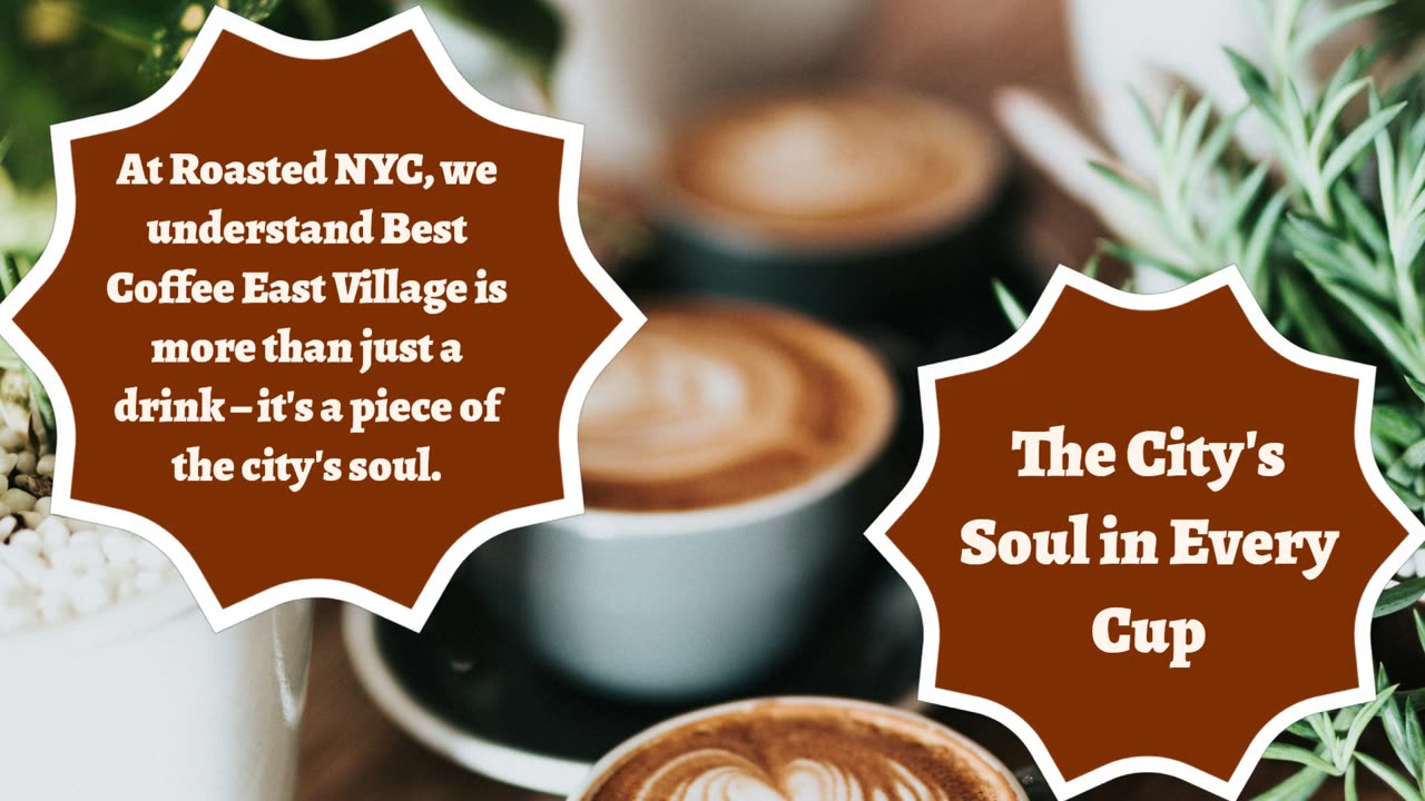 Best Coffee Shops East Village NYC