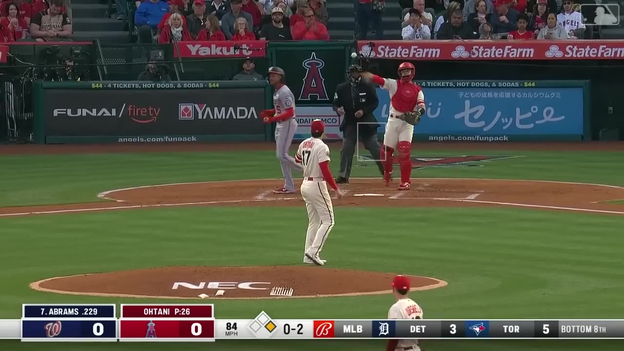 SHOHEI OHTANI amazing pitching performance