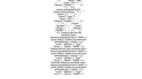 compare 2 JSON objects having nested fields in Java