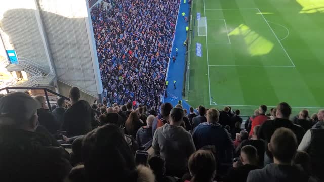 At Ibrox park