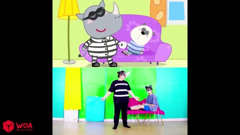 Wolfoo Firefighter Put Out The Fire - Parody The Story Of Wolfoo and Friends | Woa Parody