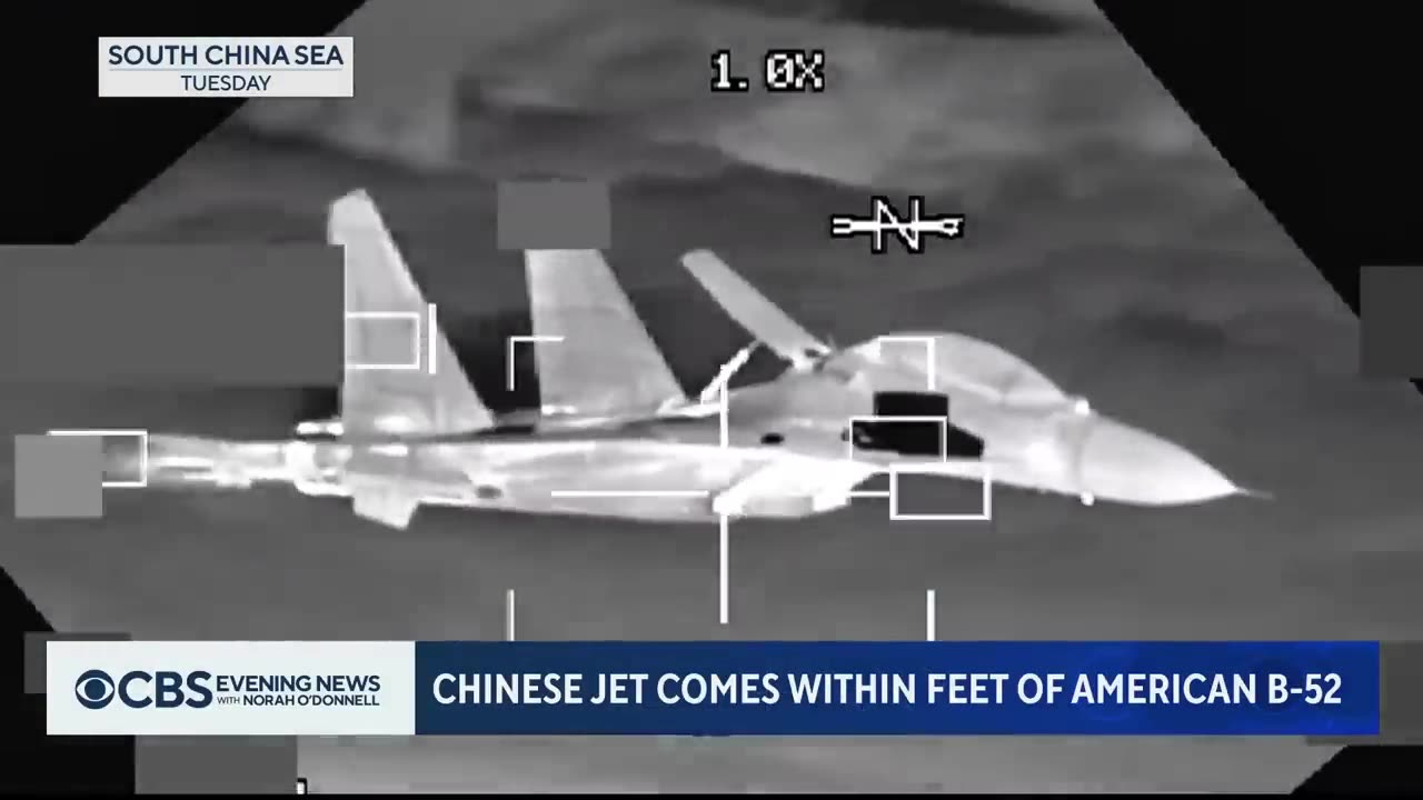 Chinese fighter jet confronts U.S. B-52 over South China Sea, Pentagon says